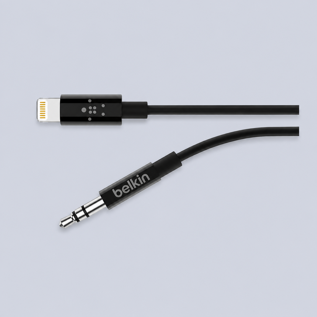 Belkin Lightning & 3.5 mm Audio Cable Connector - Black