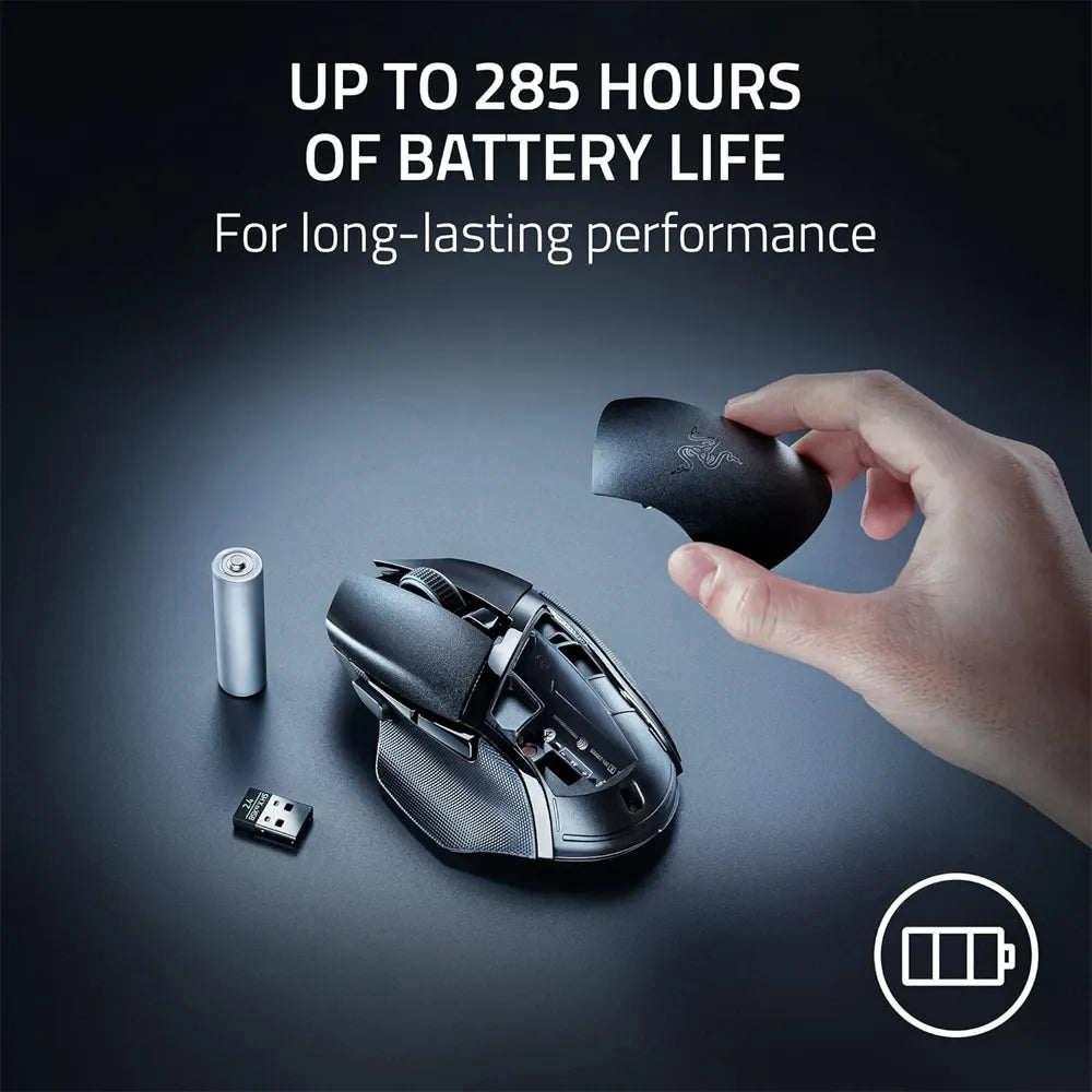 Razer Basilisk V3 X HyperSpeed Wireless Bluetooth Gaming Mouse - Ultimate Precision and Performance