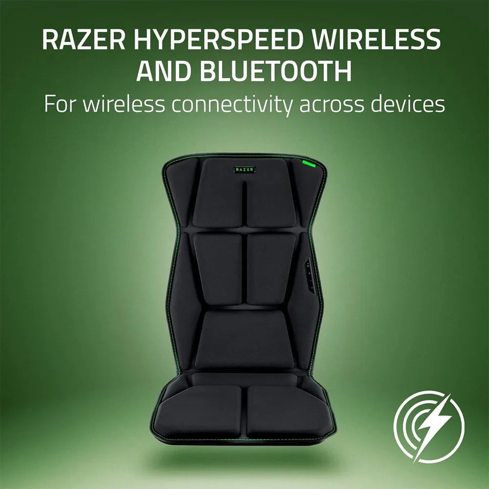 Razer Freyja HD Haptic Gaming Chair Cushion - Elevate Your Gaming Experience with Immersive Comfort