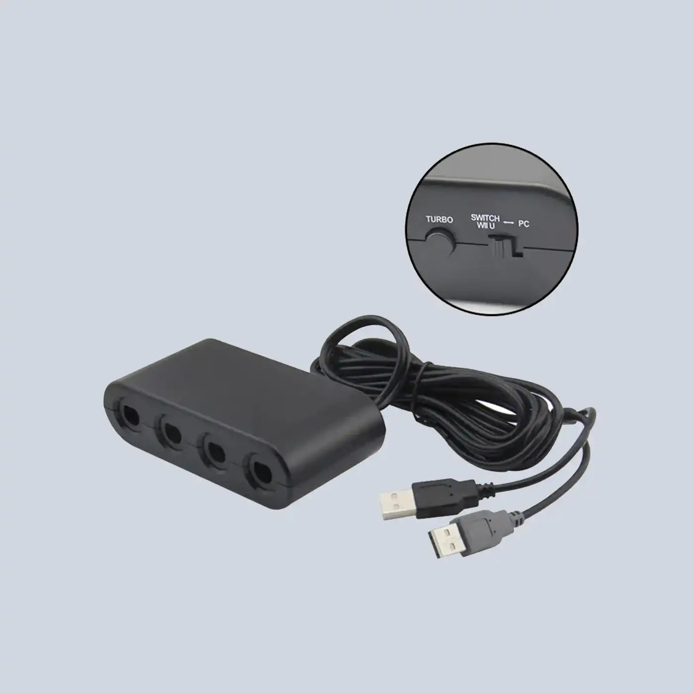 ⁦GameCube Controller Adapter⁩ لـ ⁦Wii U/PC/Switch⁩ من ⁦Nintendo⁩