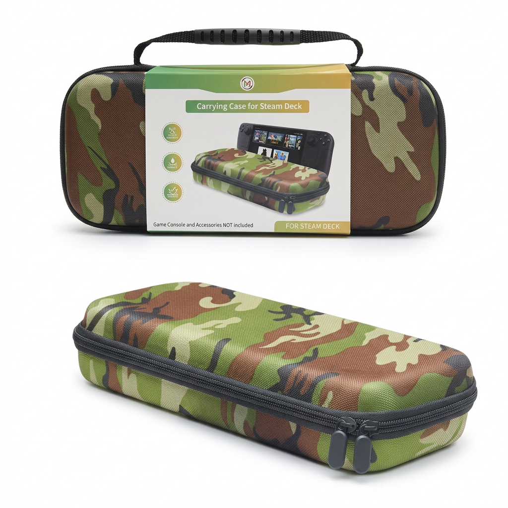 Travel Carry Bag for Steam Deck Game Console - Green product image
