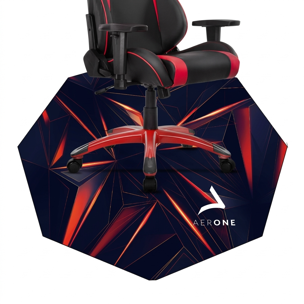 Aerone Red Glass Floor Mat product photo
