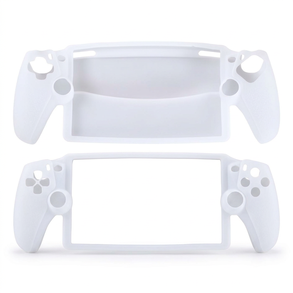 Silicone Anti-Fingerprint case for Playstation Portal - White product image