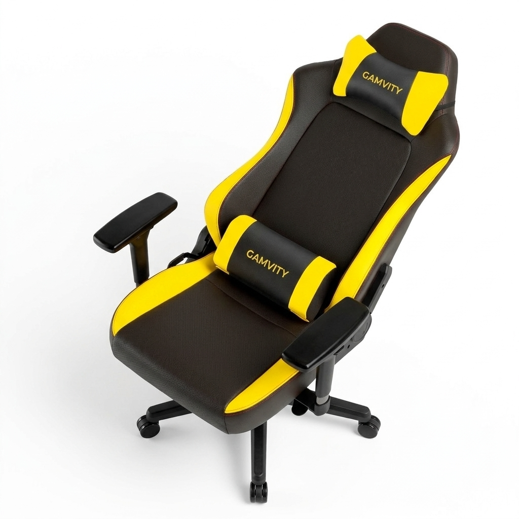 Gamvity Hero Series Gaming Chair - Black yellow additional product image