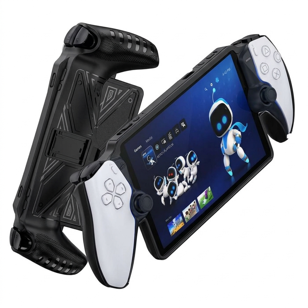 Protective Case with Stand for Playstation Portal - Black product image