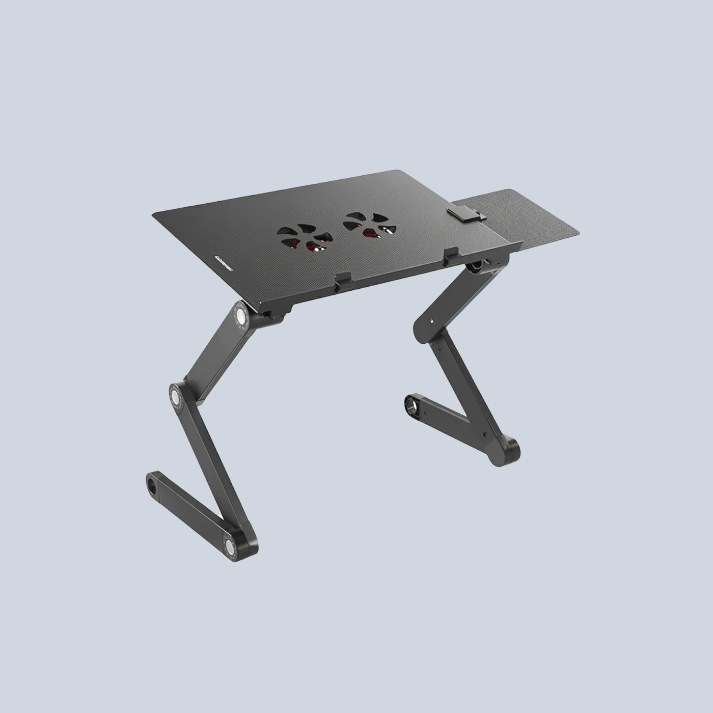 Lumi Laptop Desk with Mouse Pad Side Mount & Cooling Fan LPD03-4 product photo
