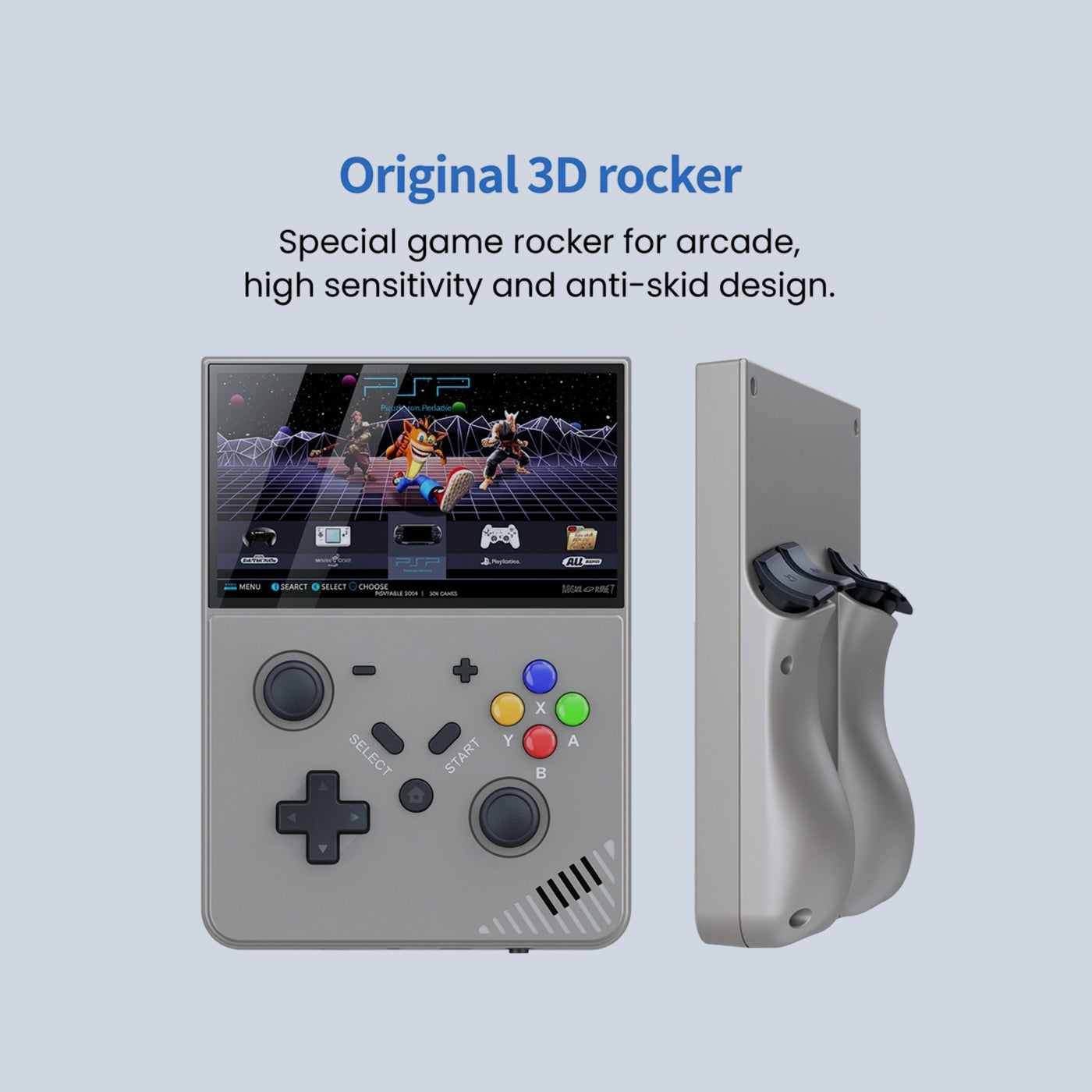 R43 Pro 4 3-inch LCD Screen Handheld Game Console 64GB - Grey additional product image