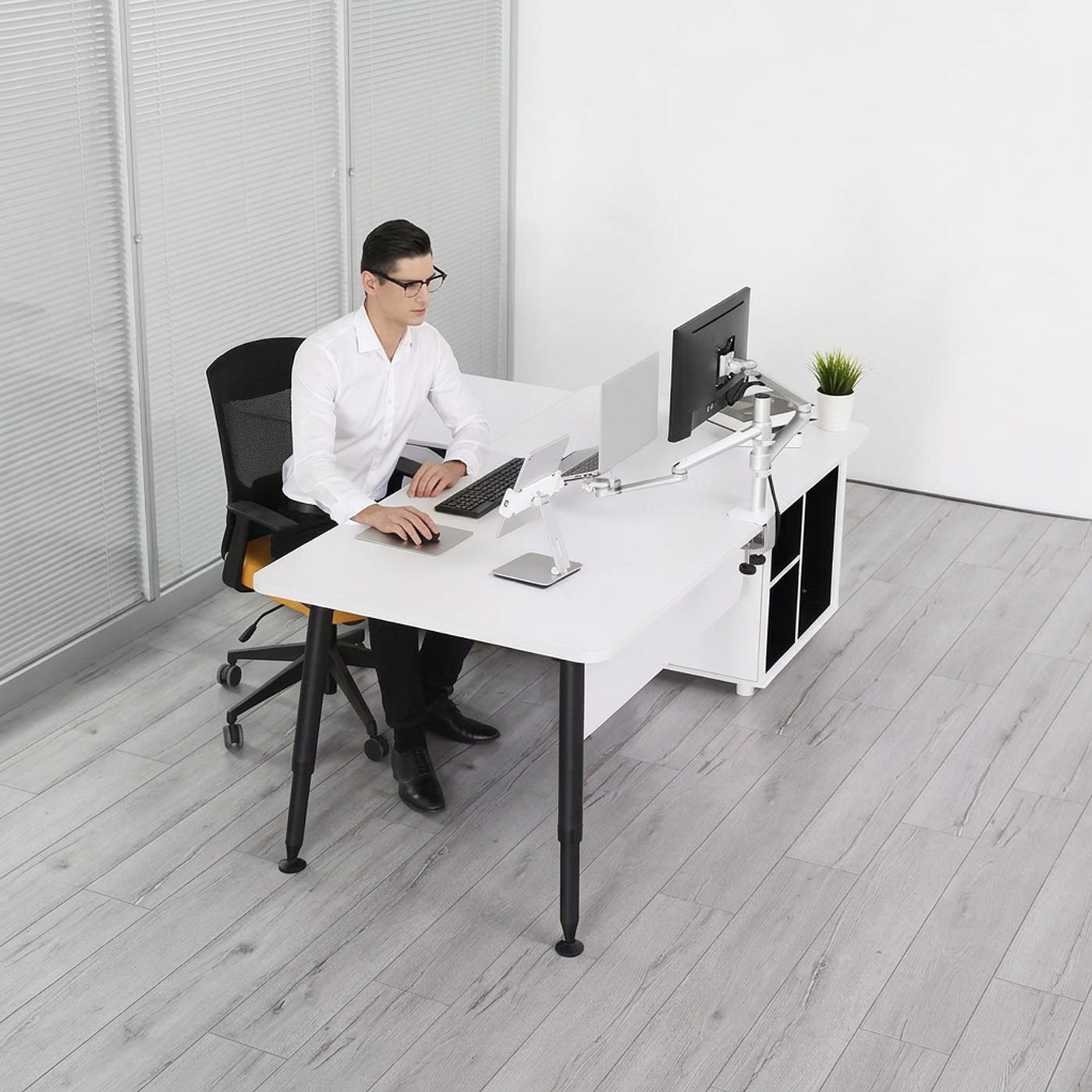 Gamvity Height Adjustable Universal Stand Arm OL-3T - Silver product image