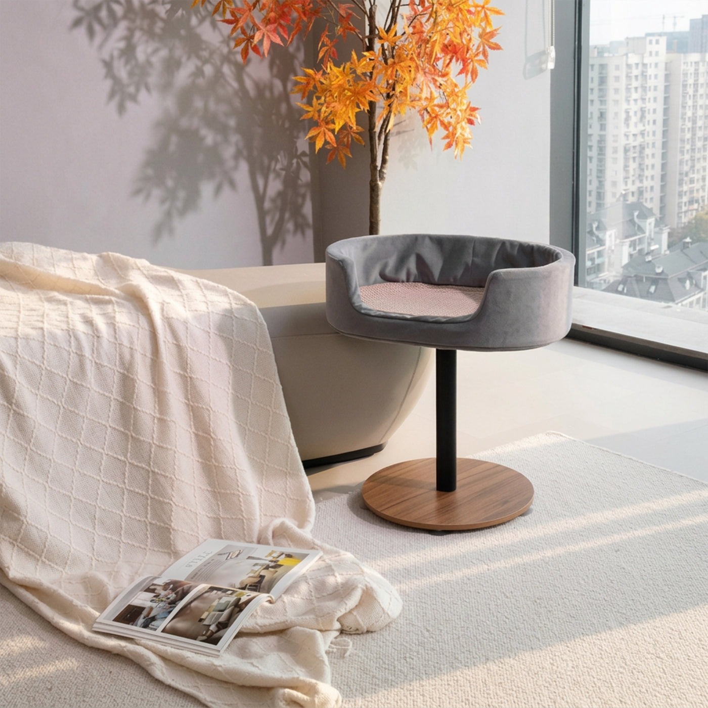 Gamvity Cat Bed Stand Mp-2 - Black product image