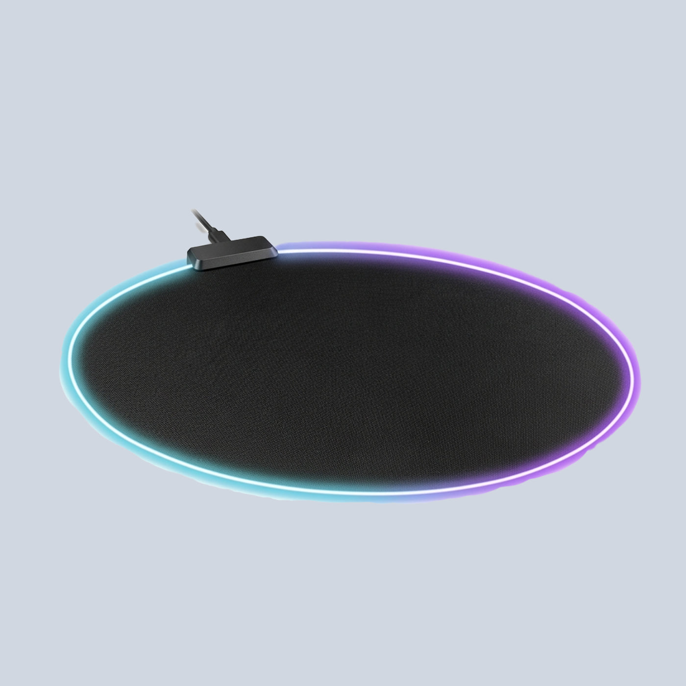 Lumi Rounded Gaming Chair Mat with RGB Light Strip MP06-11 product photo