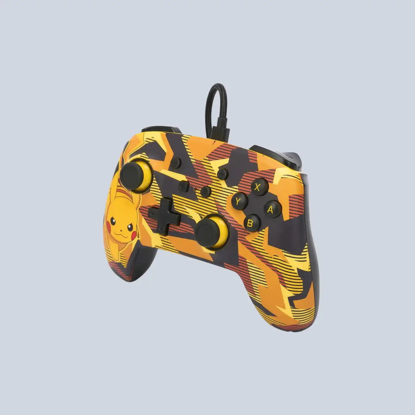 PowerA Enhanced Wired Controller for Nintendo Switch - Camo Storm Pikachu