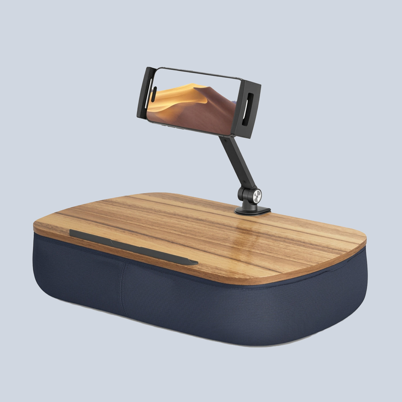 Gamvity Ergo360 Pro Adjustable Aluminum & Wooden Desktop Stand product photo