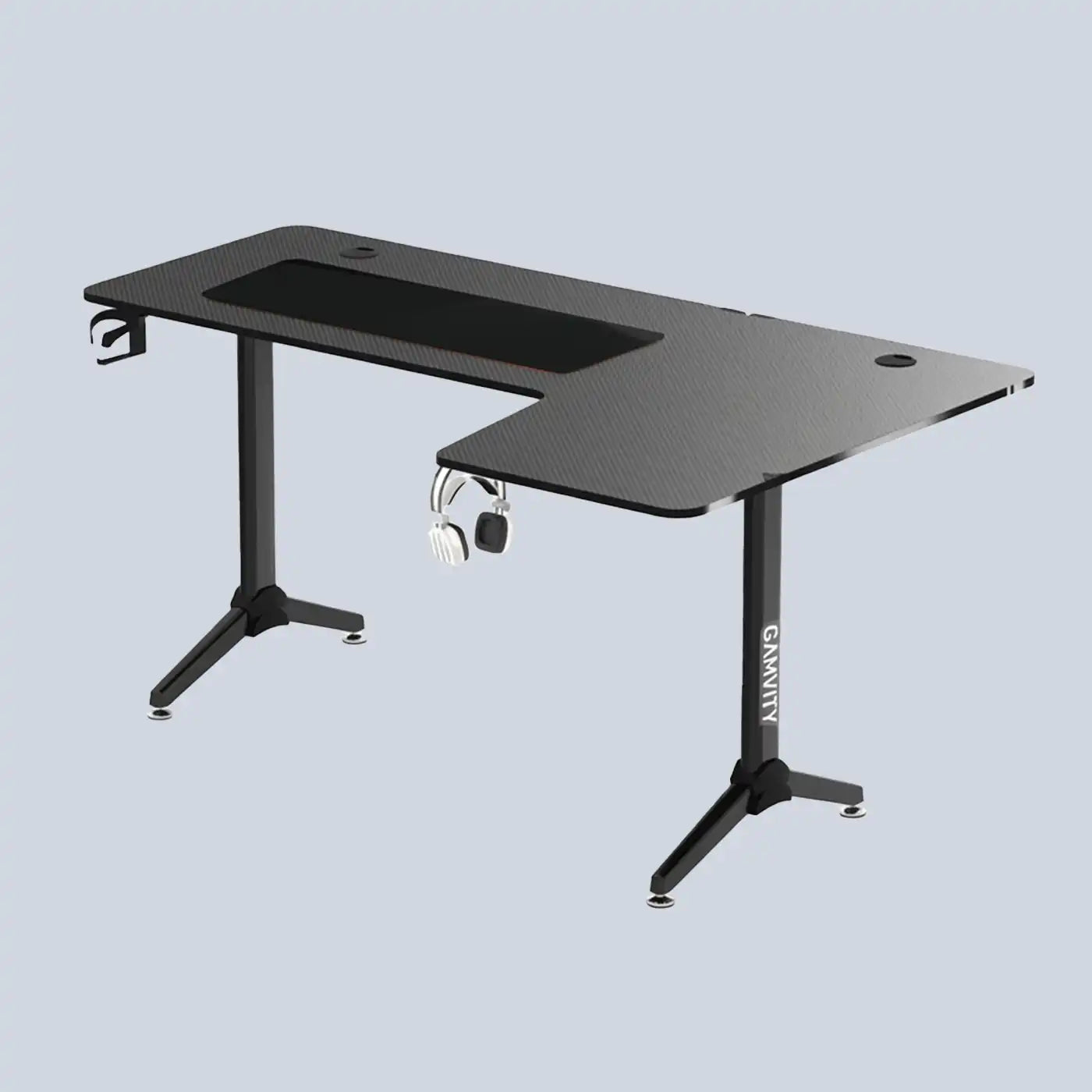 Gamvity Professional Gaming Desk L Shaped - Right Black product photo