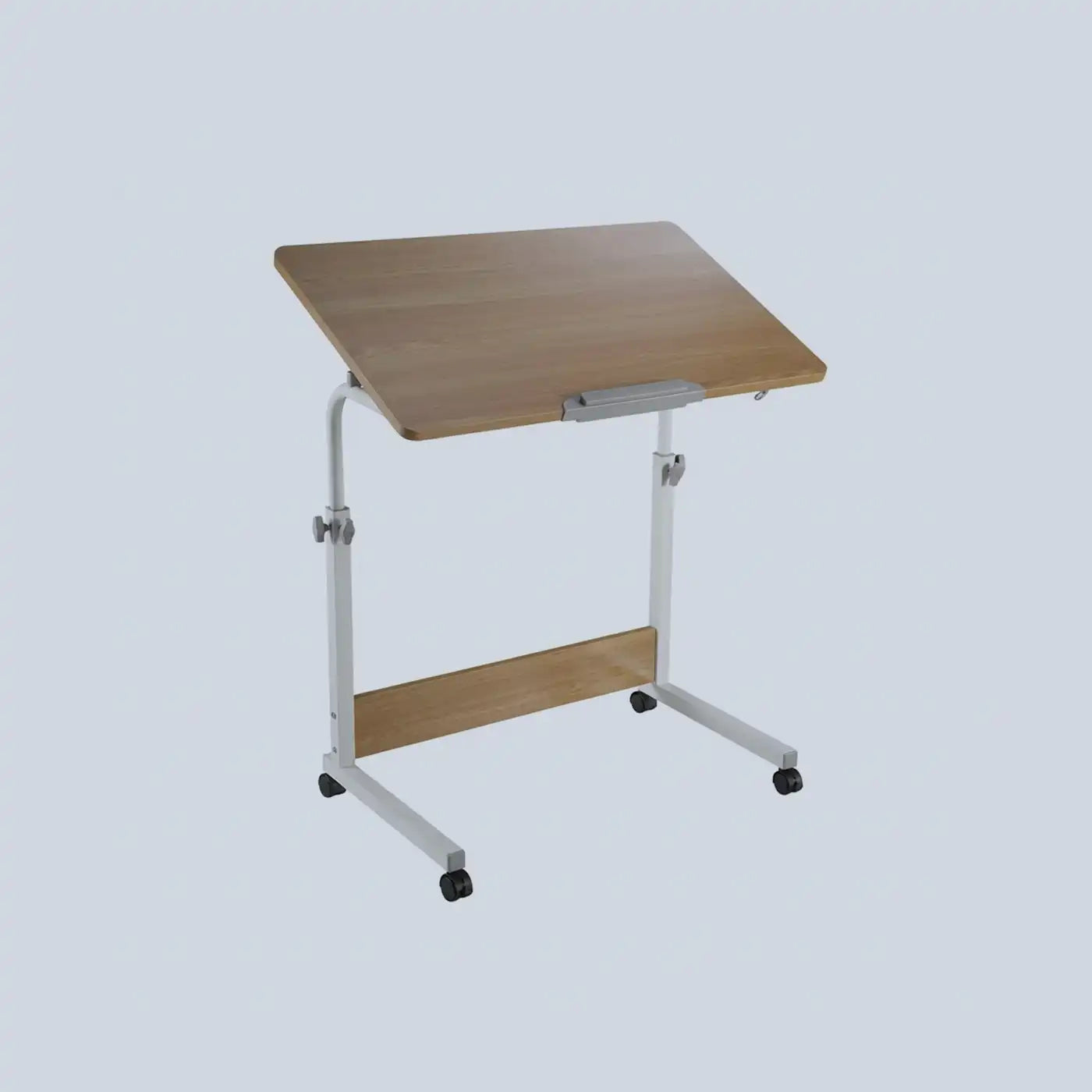 Lumi Height Adjustable Mobile Computer Table 500x800mm 19 7"x31 5" product image