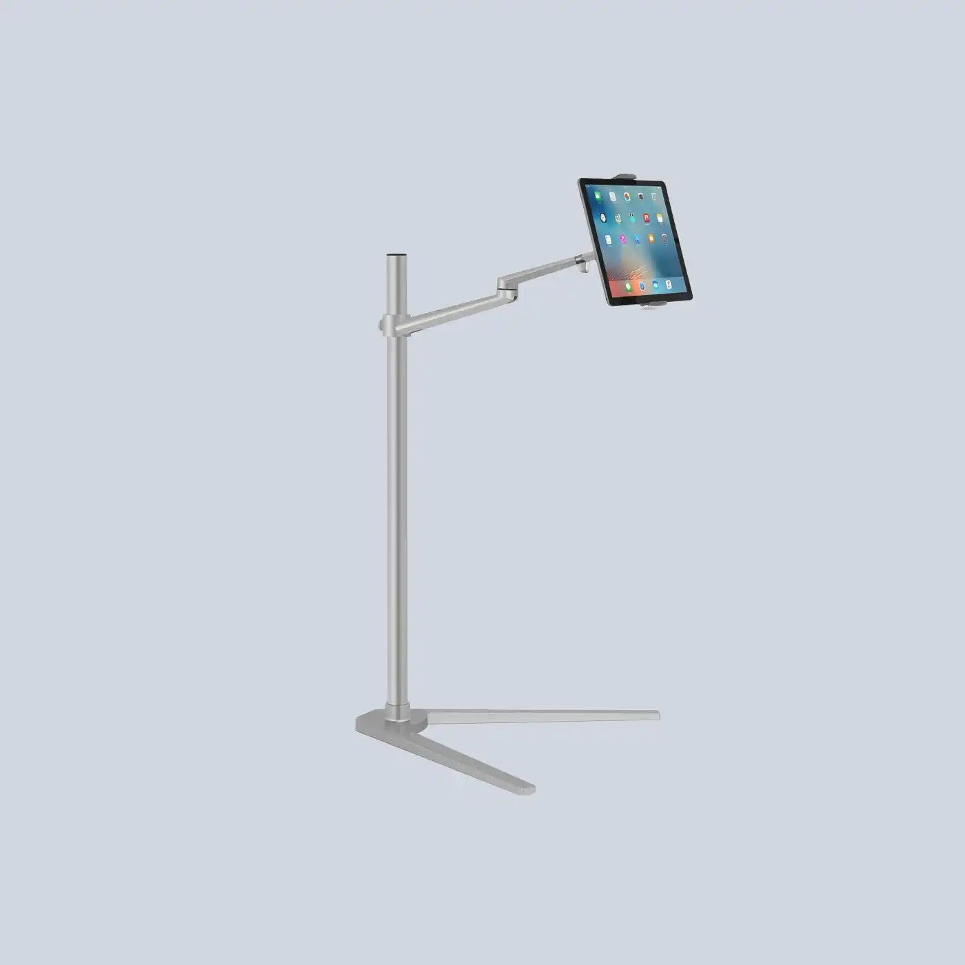 Gamvity Height-adjustable Triangle Floor Stand for Tablet Laptop & PC Display
