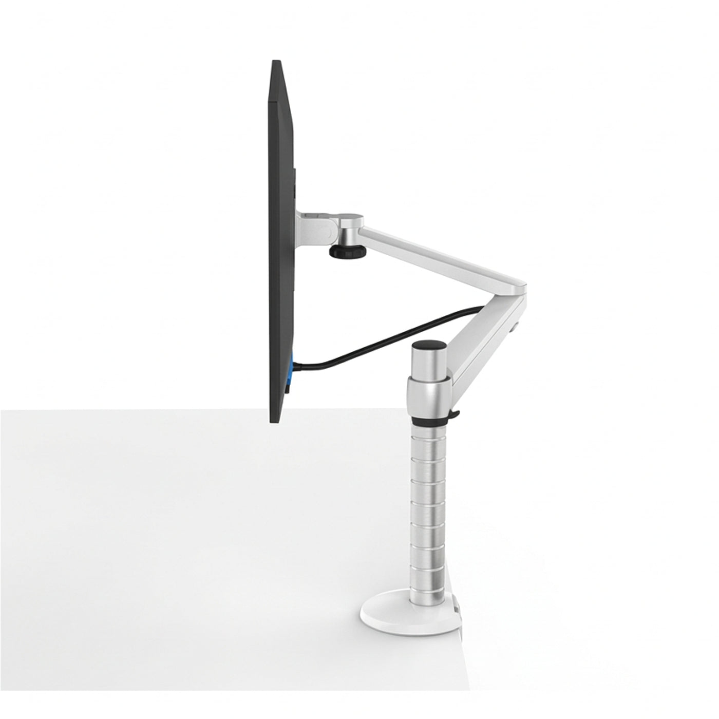 Gamvity Single-Arm Aluminum Desk Clamp Monitor Mount for 27" 32" Displays product photo