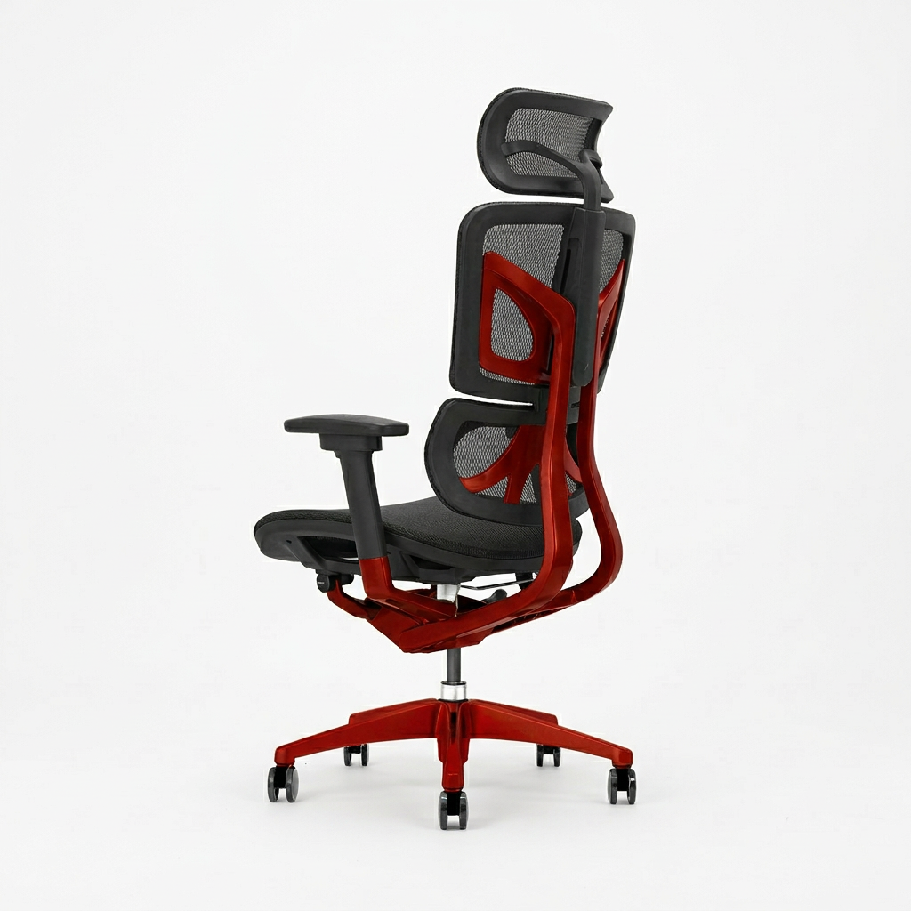 GAMVITY Ergonomic Mesh Office Chair Red Aluminum Alloy product image