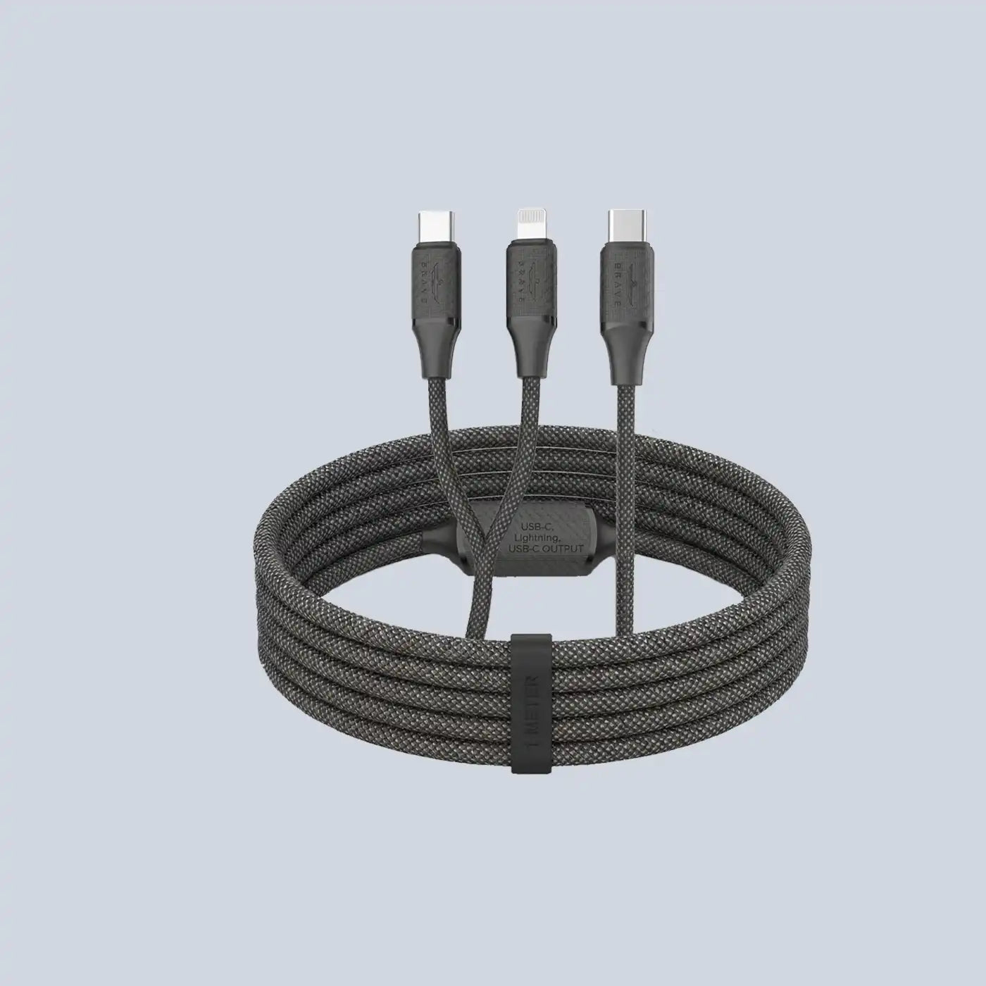 Brave 2 in 1 60W Fast Charging Data Cable product photo