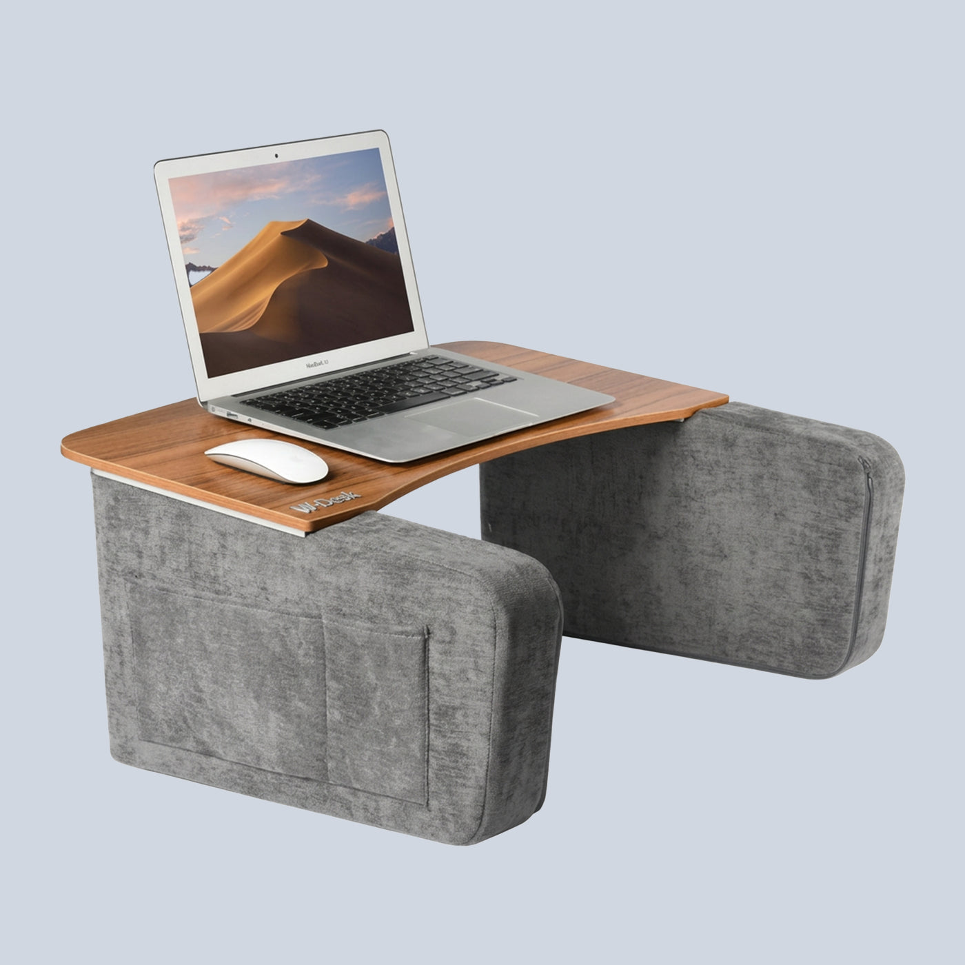 Gamvity Lap Desk Fs-23 - Dark Grey + Hickory Wood additional product image