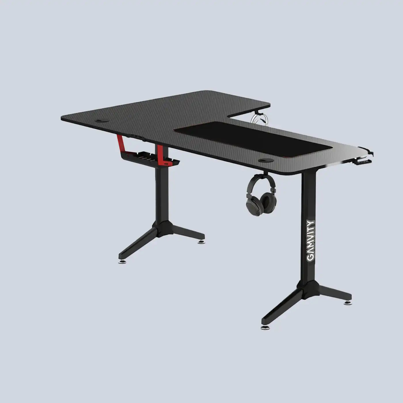 Gamvity Professional Gaming Desk L Shaped - Right Black product image