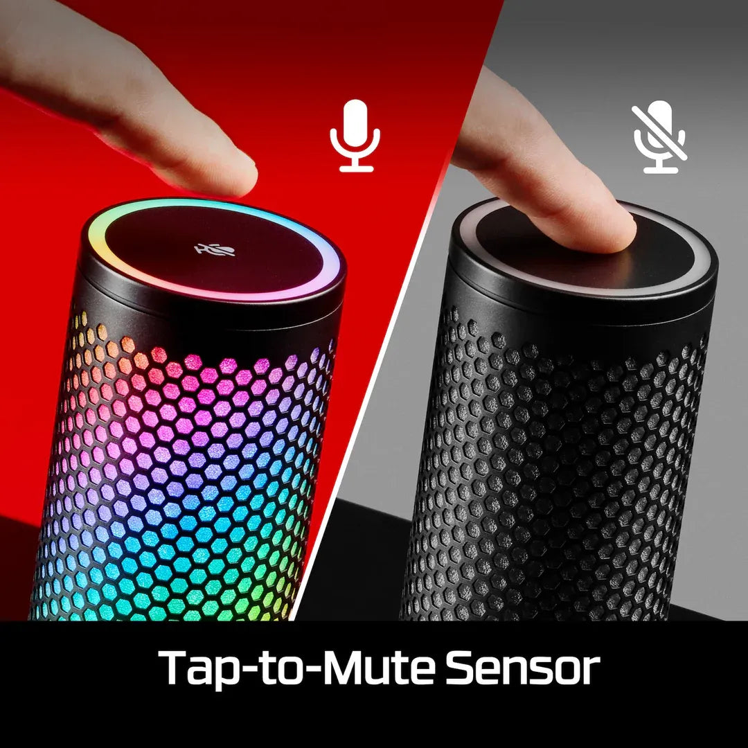 HyperX Quadcast 2 S RGB Microphone - Black - Ultimate Gaming and Streaming Audio Solution
