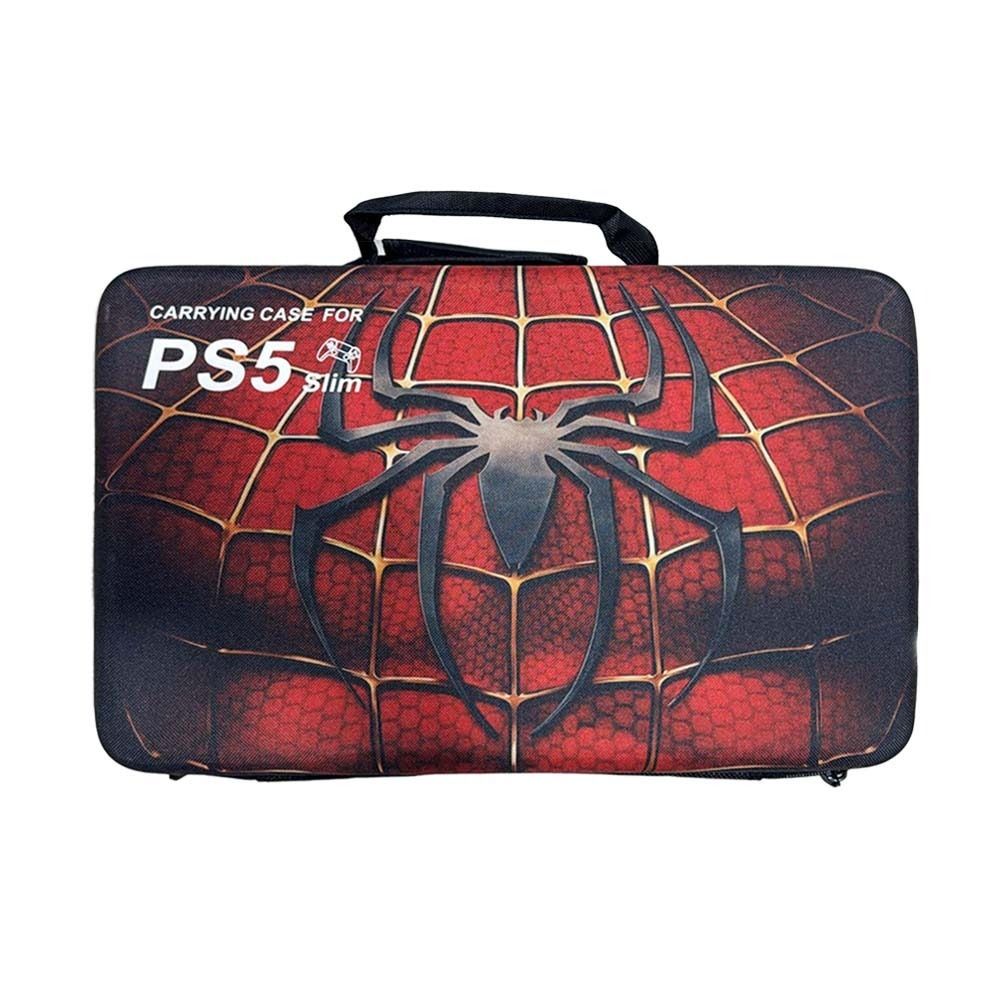 PS5 Carrying Bag for PS5 Slim - Spiderman Red