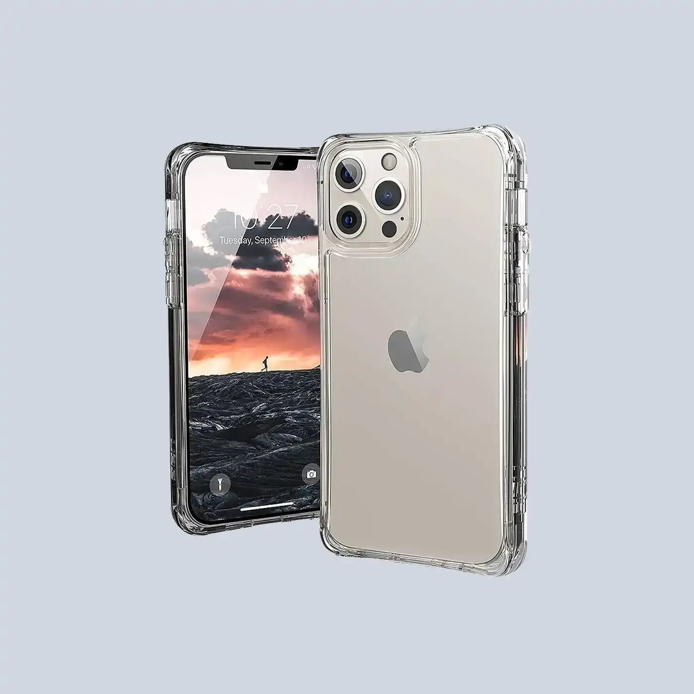 ⁦UAG Plyo⁩ لـ ⁦iPhone 12/12 Pro (Ice)⁩