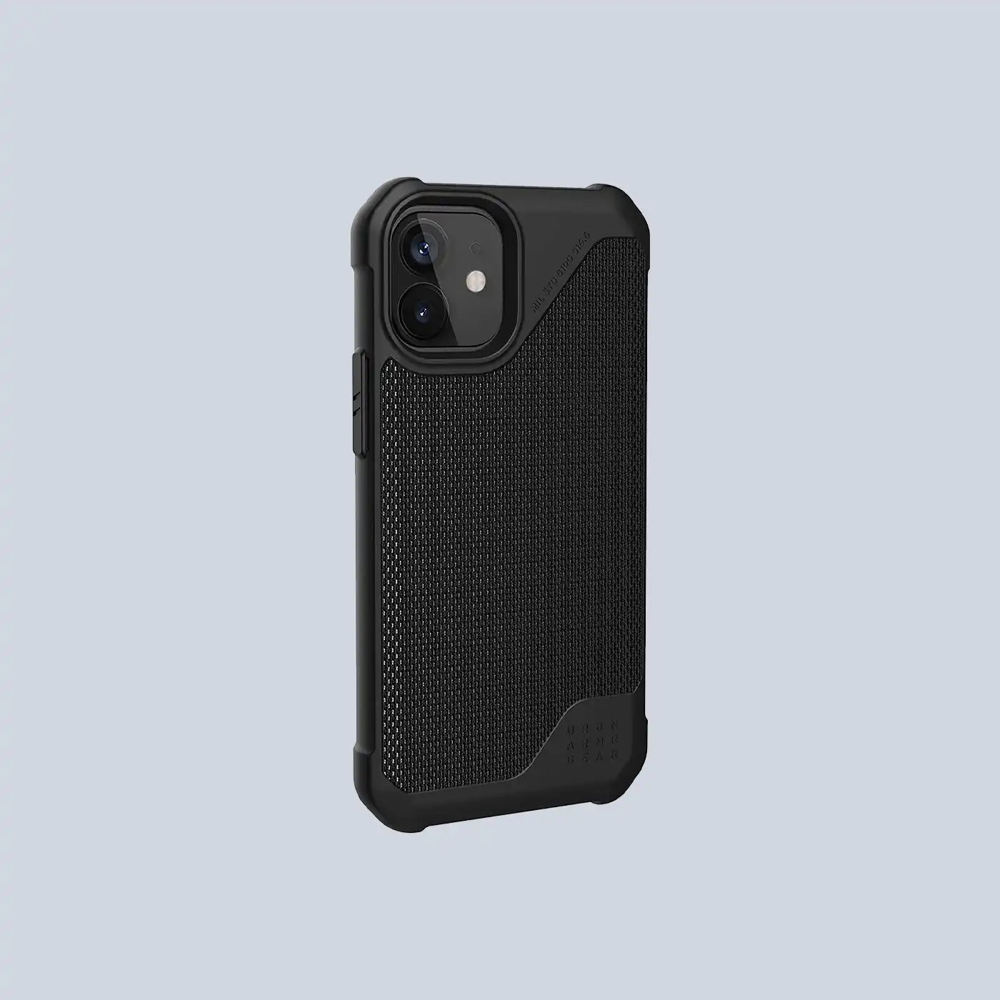 حافظة ⁦UAG Metropolis LT Series⁩ لـ ⁦iPhone 12 Mini - Kevlar Black⁩