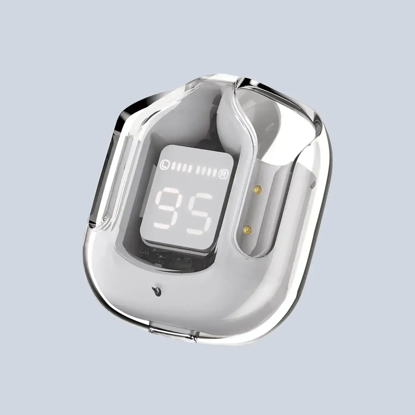 سماعات أذن ⁦Acefast T6⁩ اللاسلكية باللون الرمادي الحديث