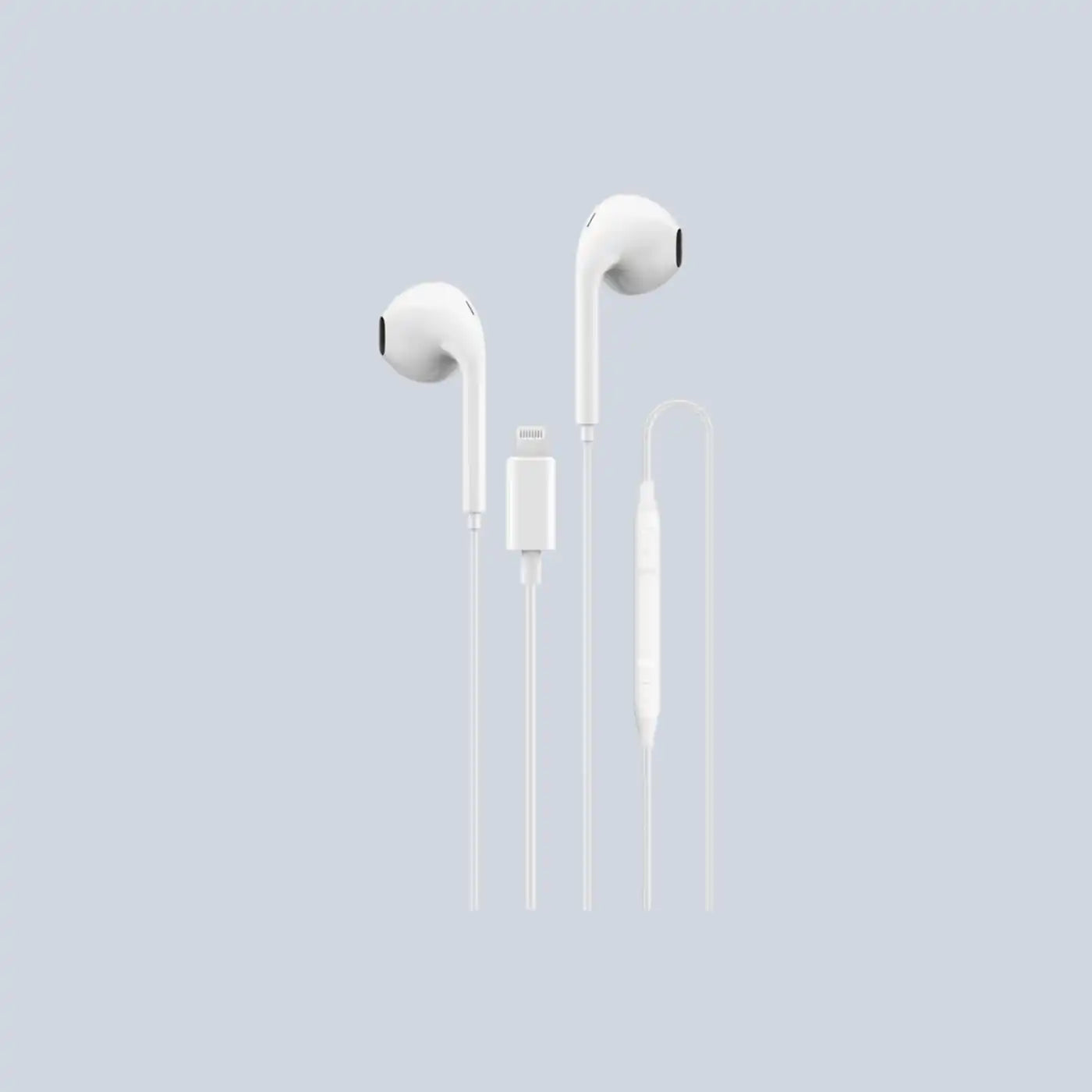Unisynk In-Ear Headphones W. Lightning Connector White