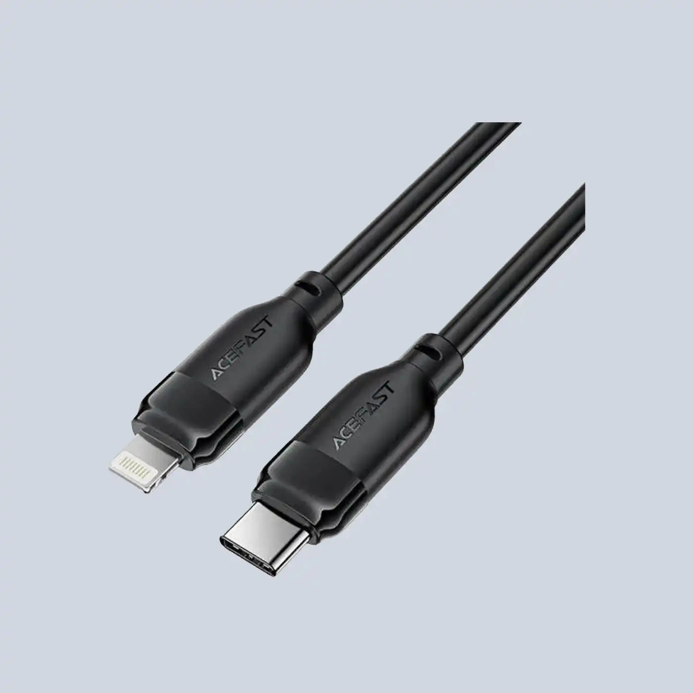 كابل ⁦Acefast USB C⁩ إلى ⁦USB L C16-01 TPU 1.2⁩م - الأسود