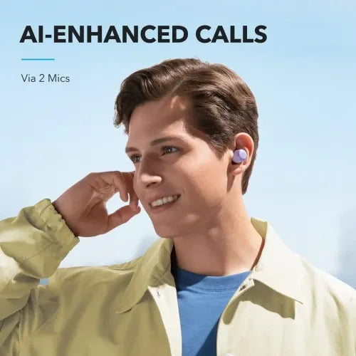 ⁦Soundcore A20i True Wireless Earbuds -⁩ بنفسجي