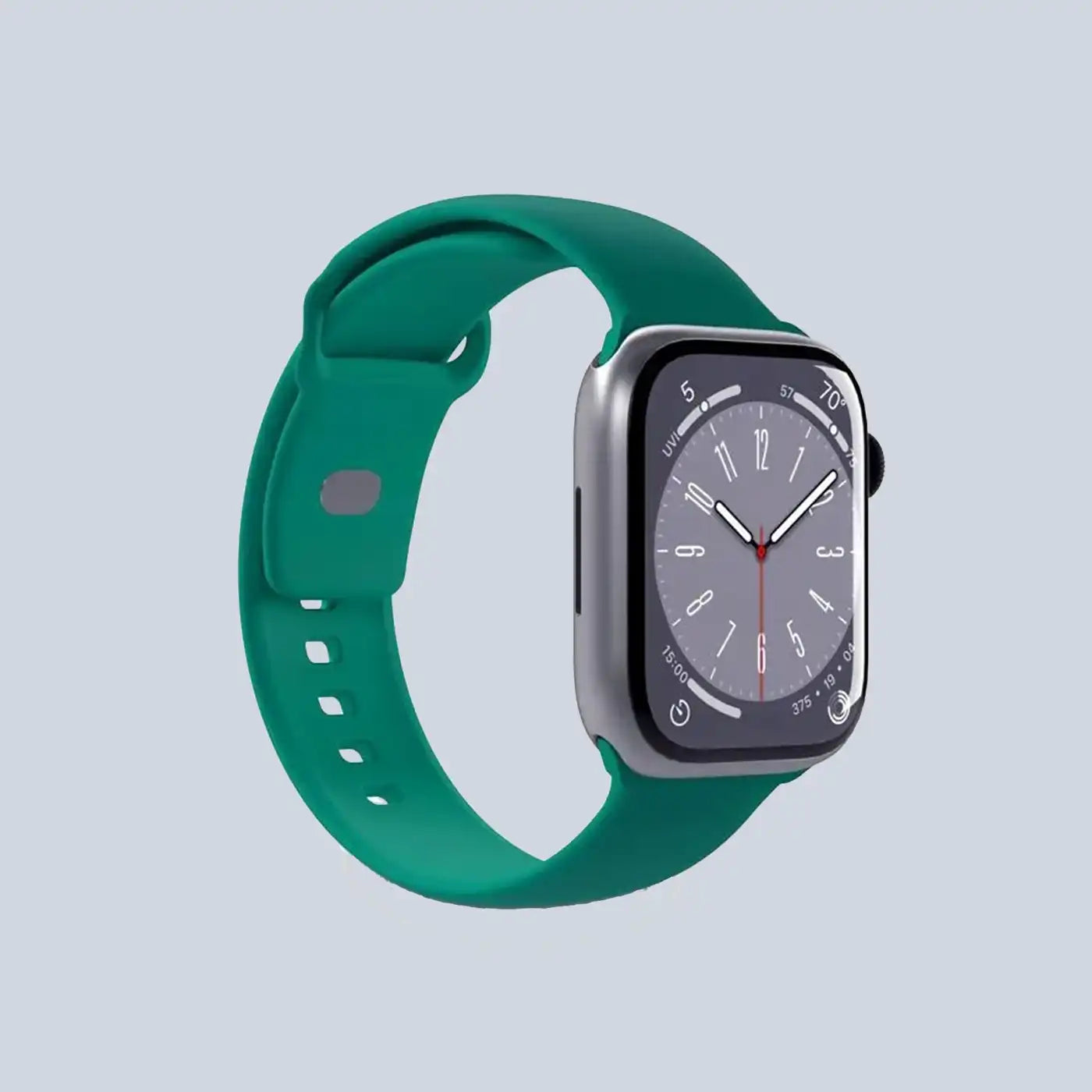 حزام ساعة ⁦Puro⁩ سيليكون لساعة ⁦Apple Watch 42⁩–⁦49⁩ ملم، أخضر