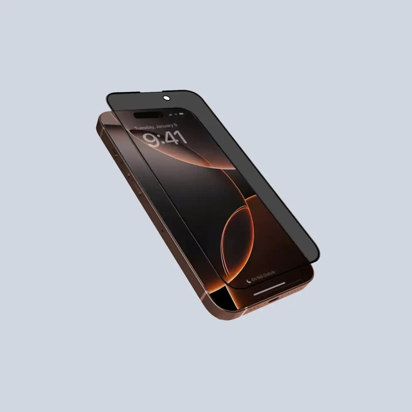 ⁦Brave iPhone 16 Pro Privacy Screen Protector - Privacy Black⁩