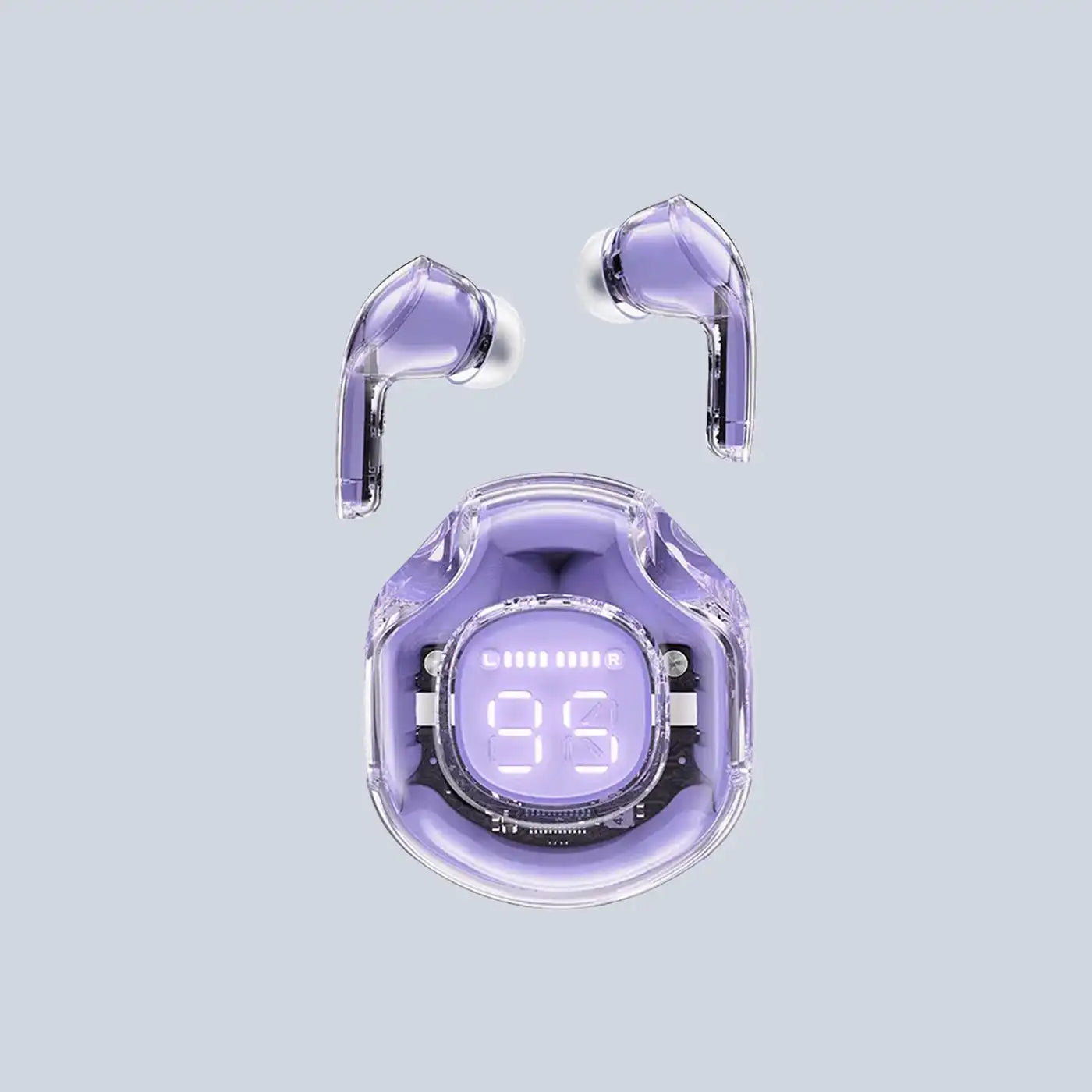 سماعات أذن ⁦Acefast T8 TWS⁩ باللون الأرجواني ⁦Alfalfa⁩