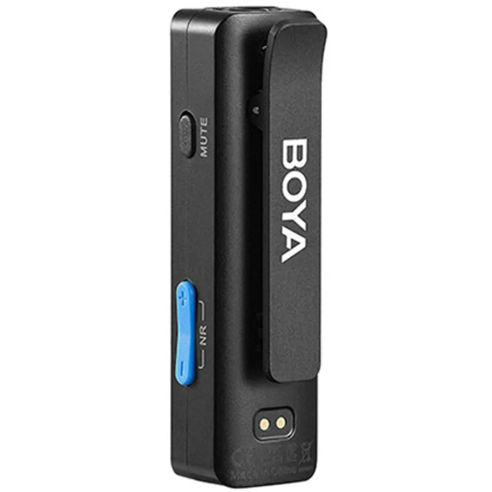 BOYA Microphone w-case with lightning-Type C- 3.5mm connector