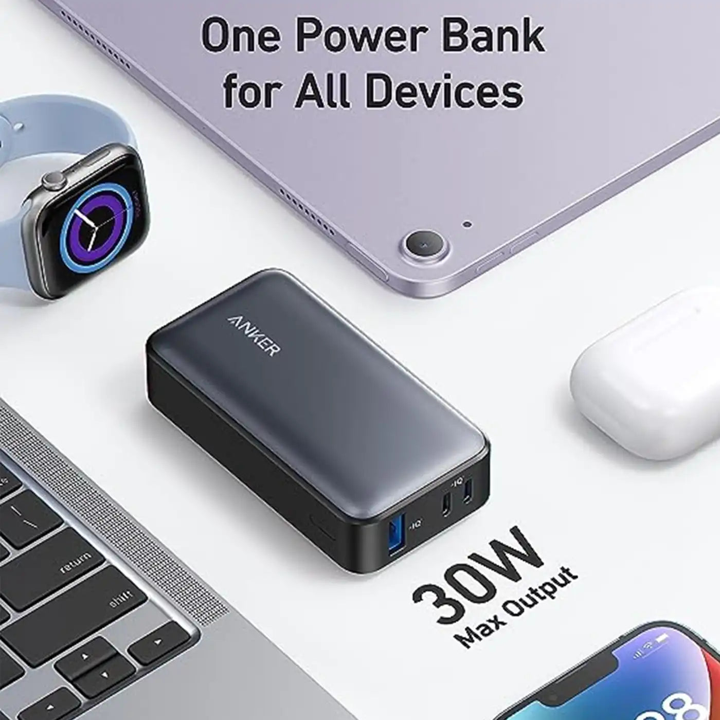 Anker 533 Power Bank 30W 10000 PD - BLACK product image