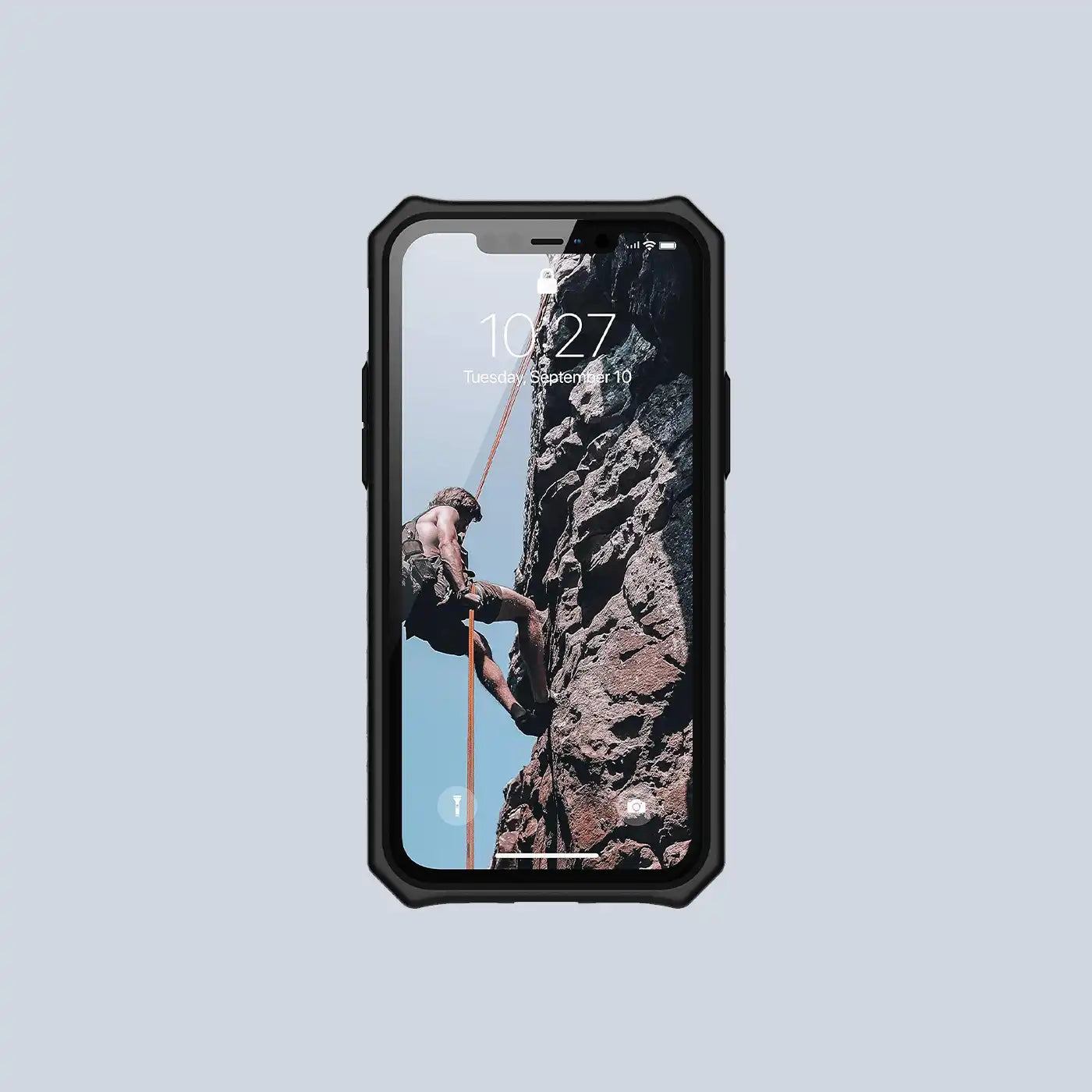 ⁦UAG Monarch⁩ لآيفون ⁦12⁩ برو ماكس (قرمزي وأسود)