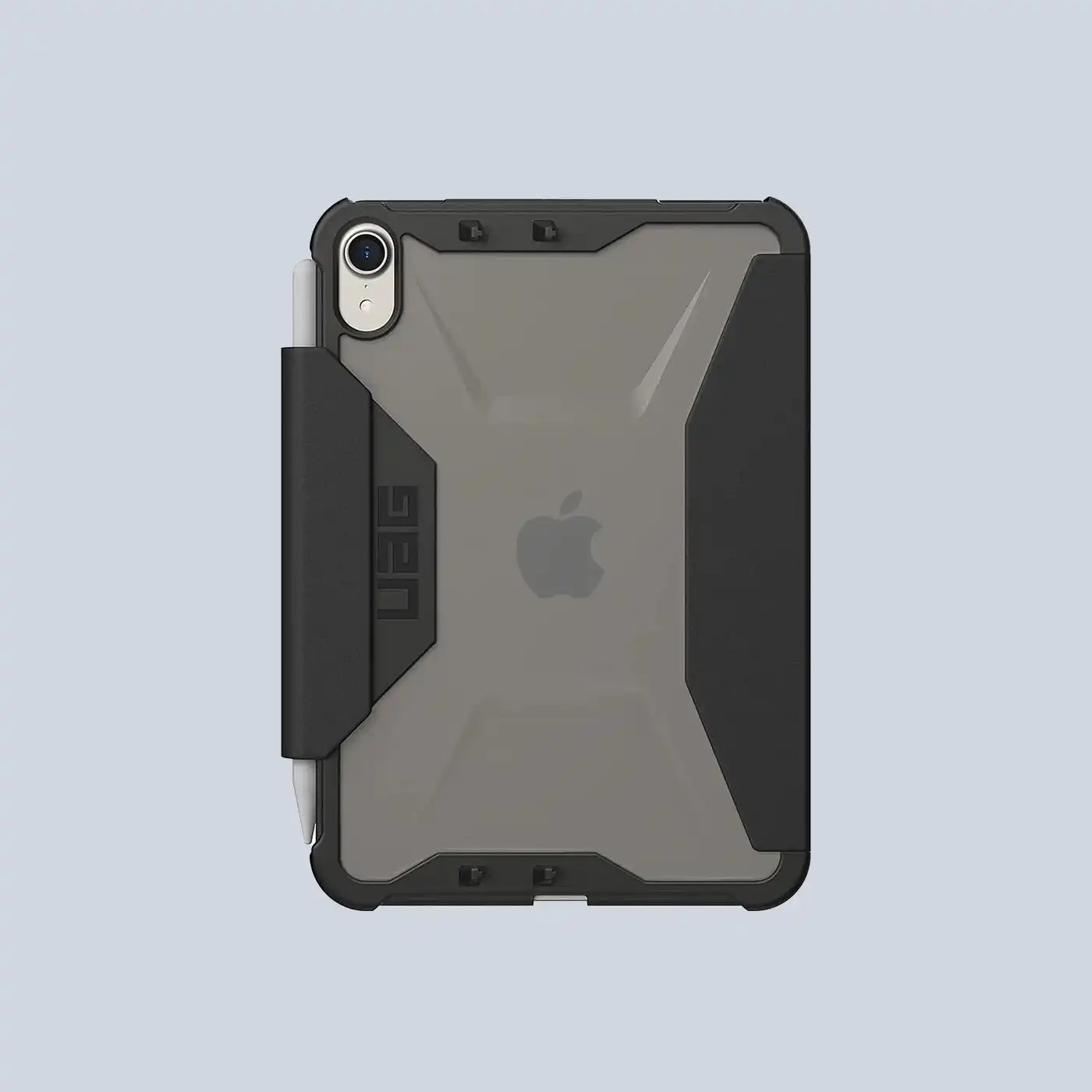 ⁦UAG APPLE IPAD MINI 6 / 6TH GEN PLYO CASE - BLACK & ICE⁩