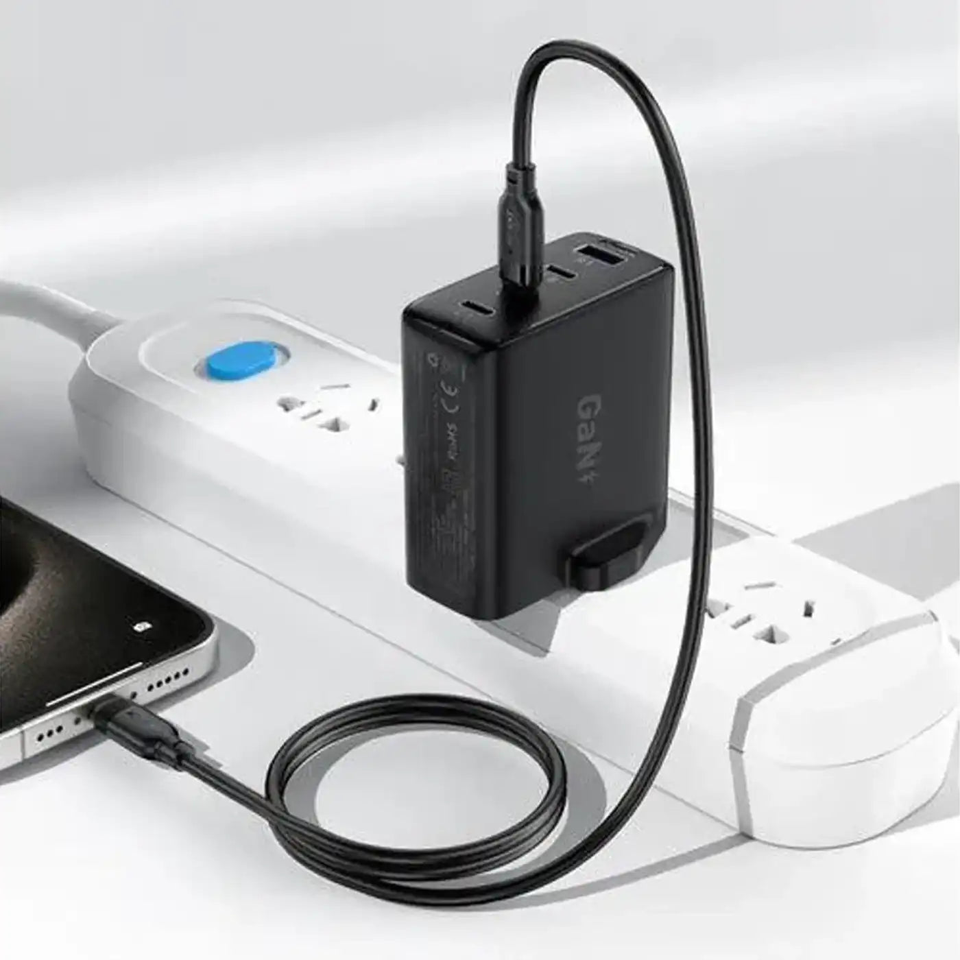 كابل ⁦Acefast USB C⁩ إلى ⁦USB L C16-01 TPU 1.2⁩م - الأسود