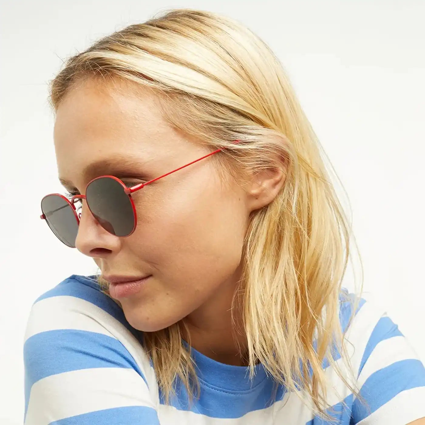 ⁦Barner - Sun Glasses - Model Ginza - Classic Red⁩