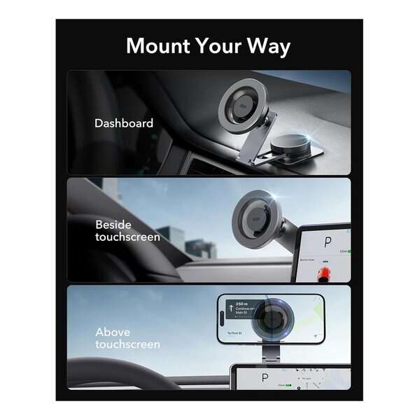 ESR Dashboard Touchscreen Magsafe Car Phone Mount - Halolock additional product image