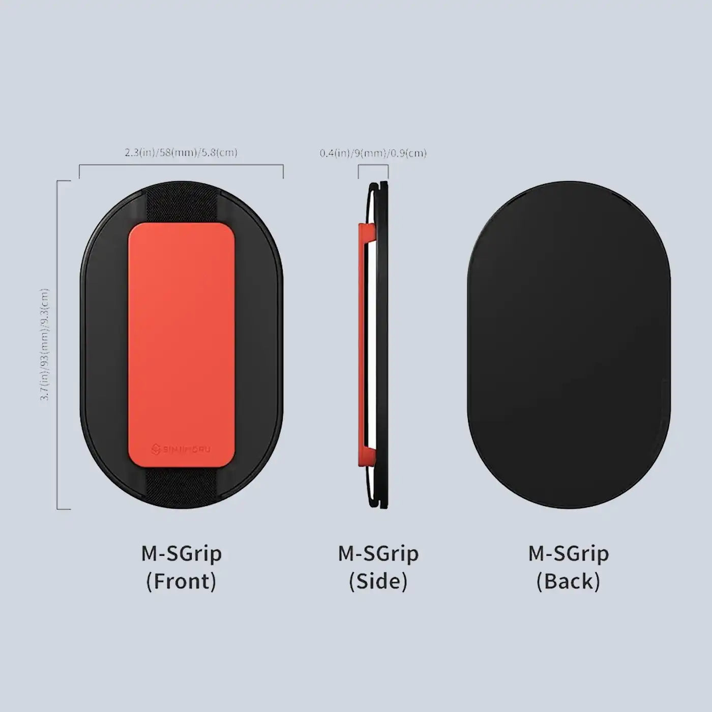 Sinjimoru Magsafe Grip - Orange