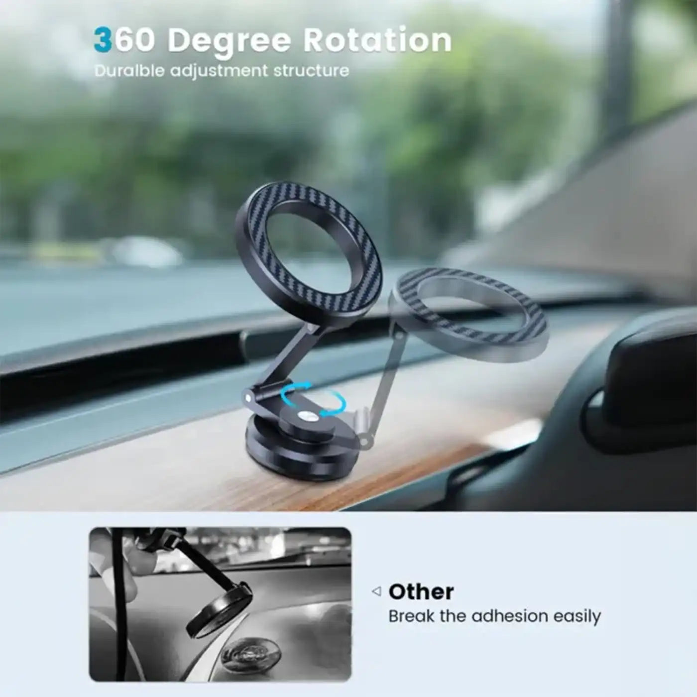 Brave Magsafe Dashboard Car Mount -BHL-54