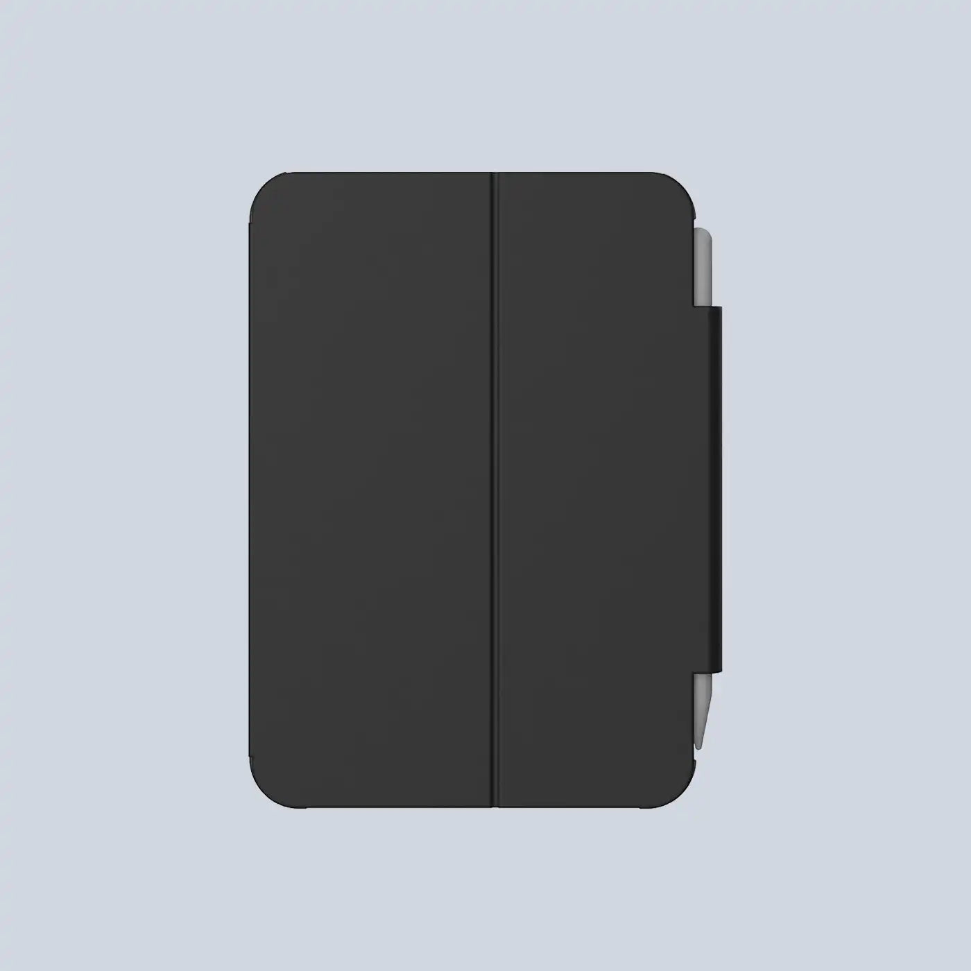 ⁦UAG APPLE IPAD MINI 6 / 6TH GEN PLYO CASE - BLACK & ICE⁩