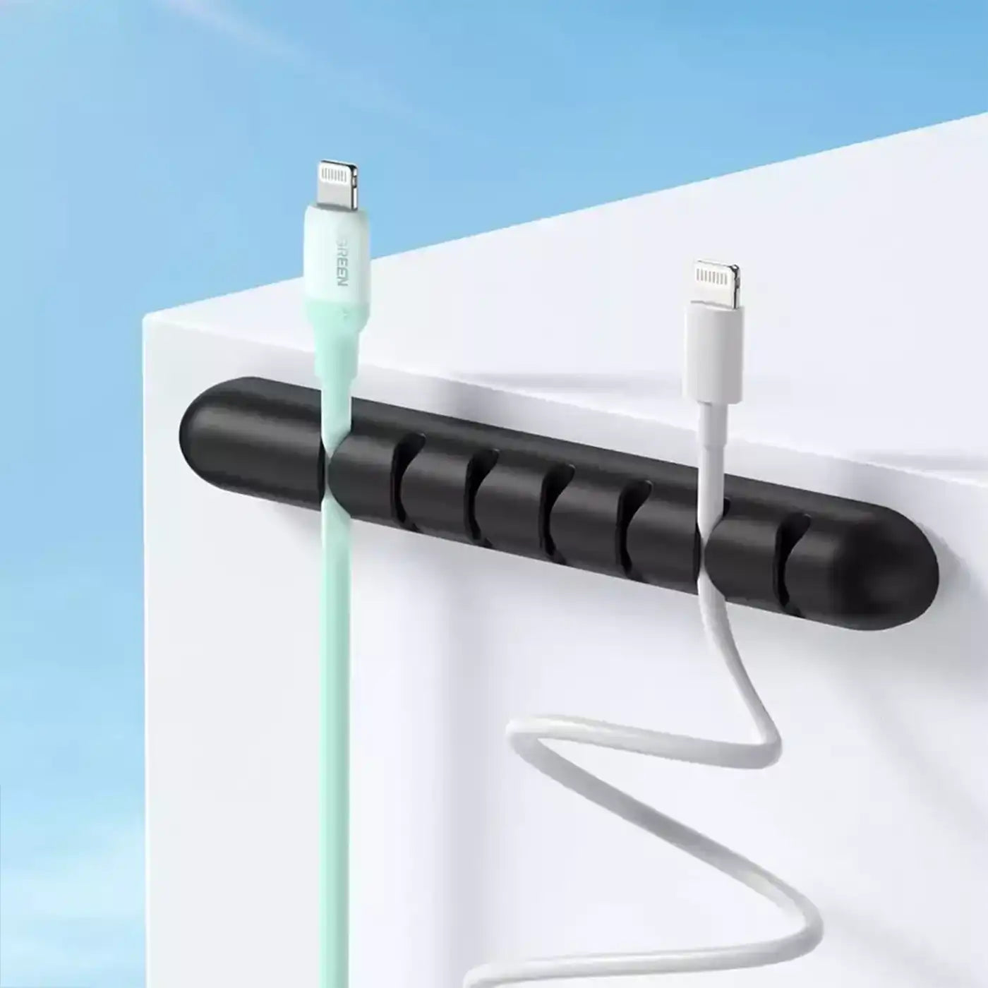 ⁦Ugreen⁩ كابل شحن سريع ⁦USB Type C - Lightning⁩ أخضر