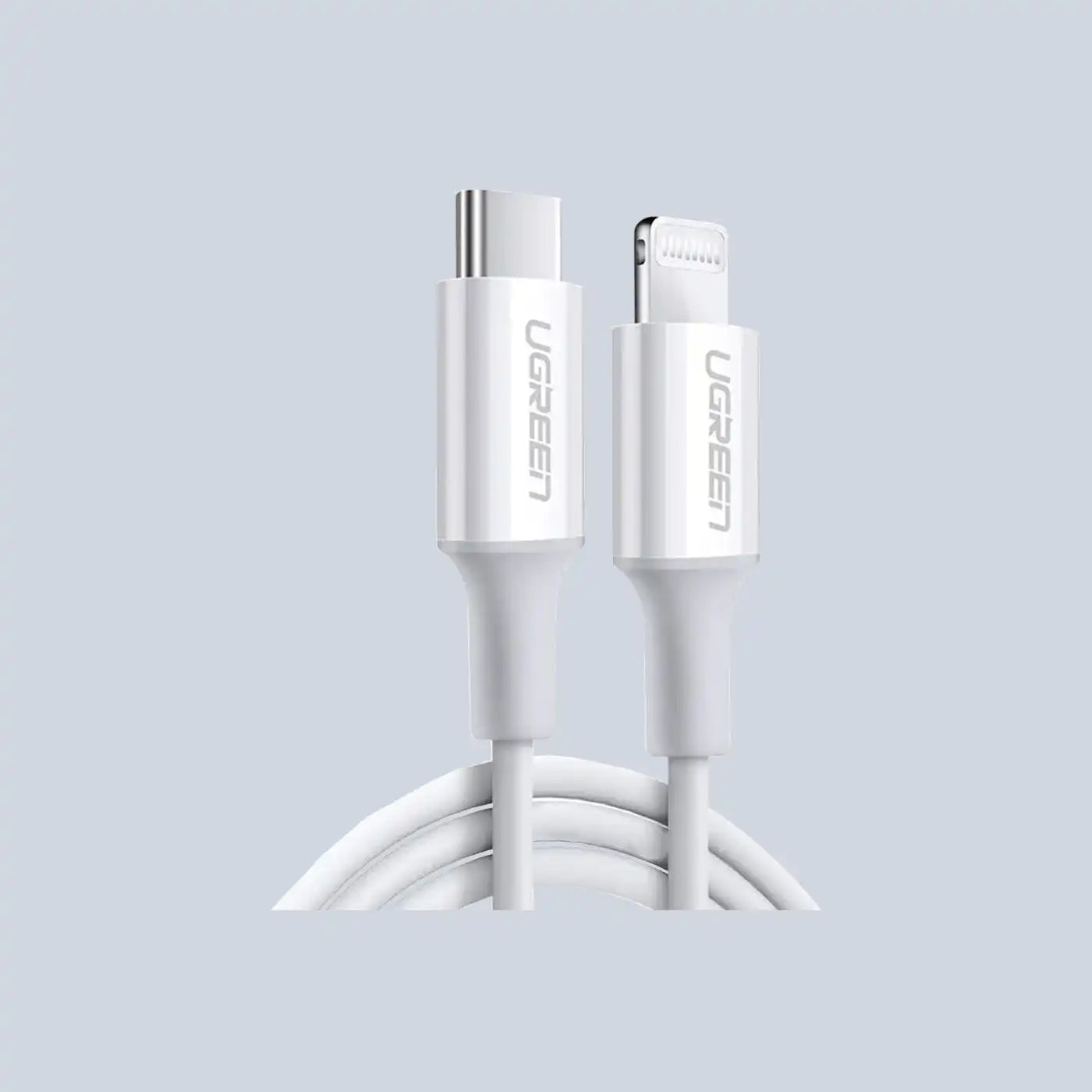 Ugreen cable MFi USB Type C cable - Lightning 3A 1.5 m white (US171)