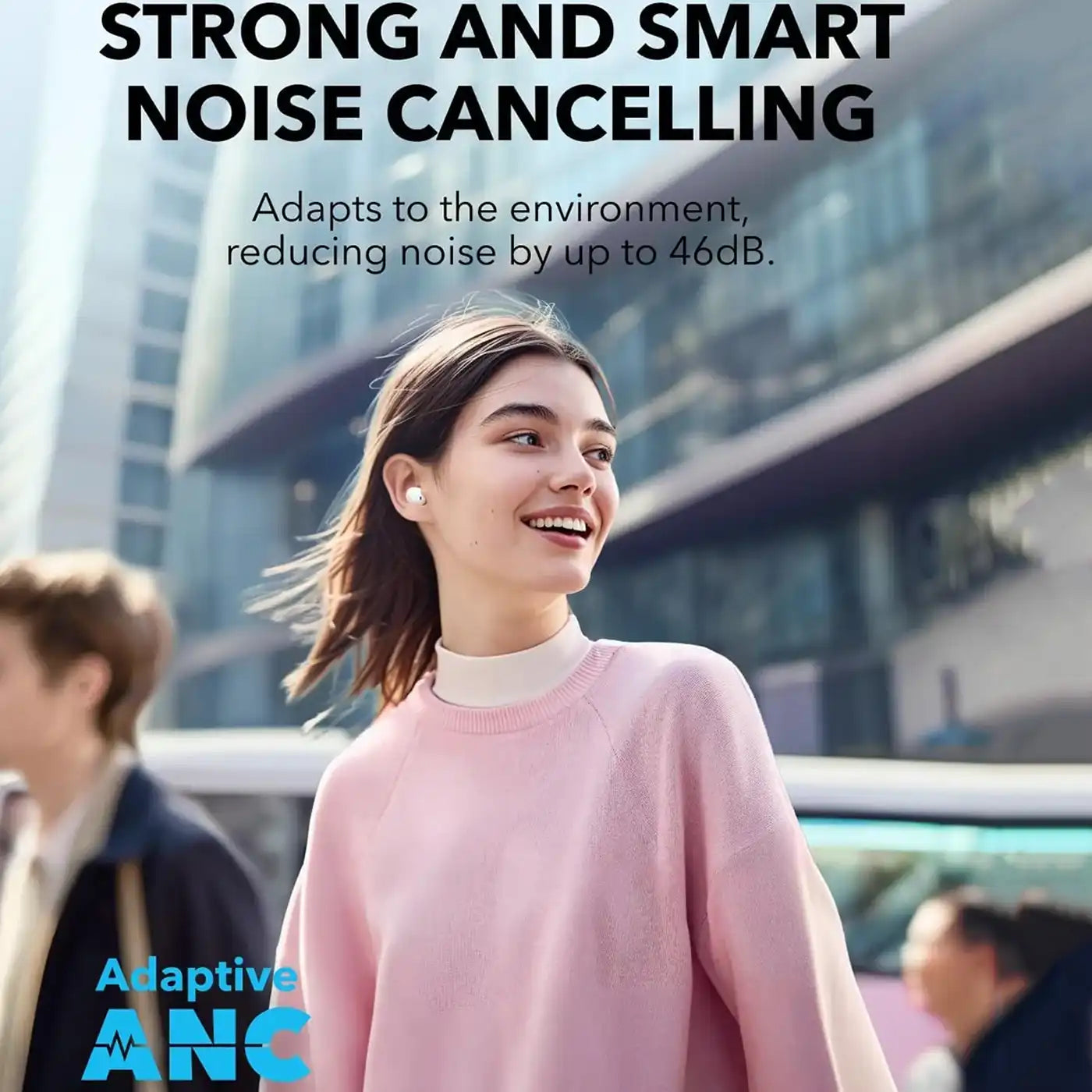⁦Anker Soundcore A30i Tiny Buds White⁩