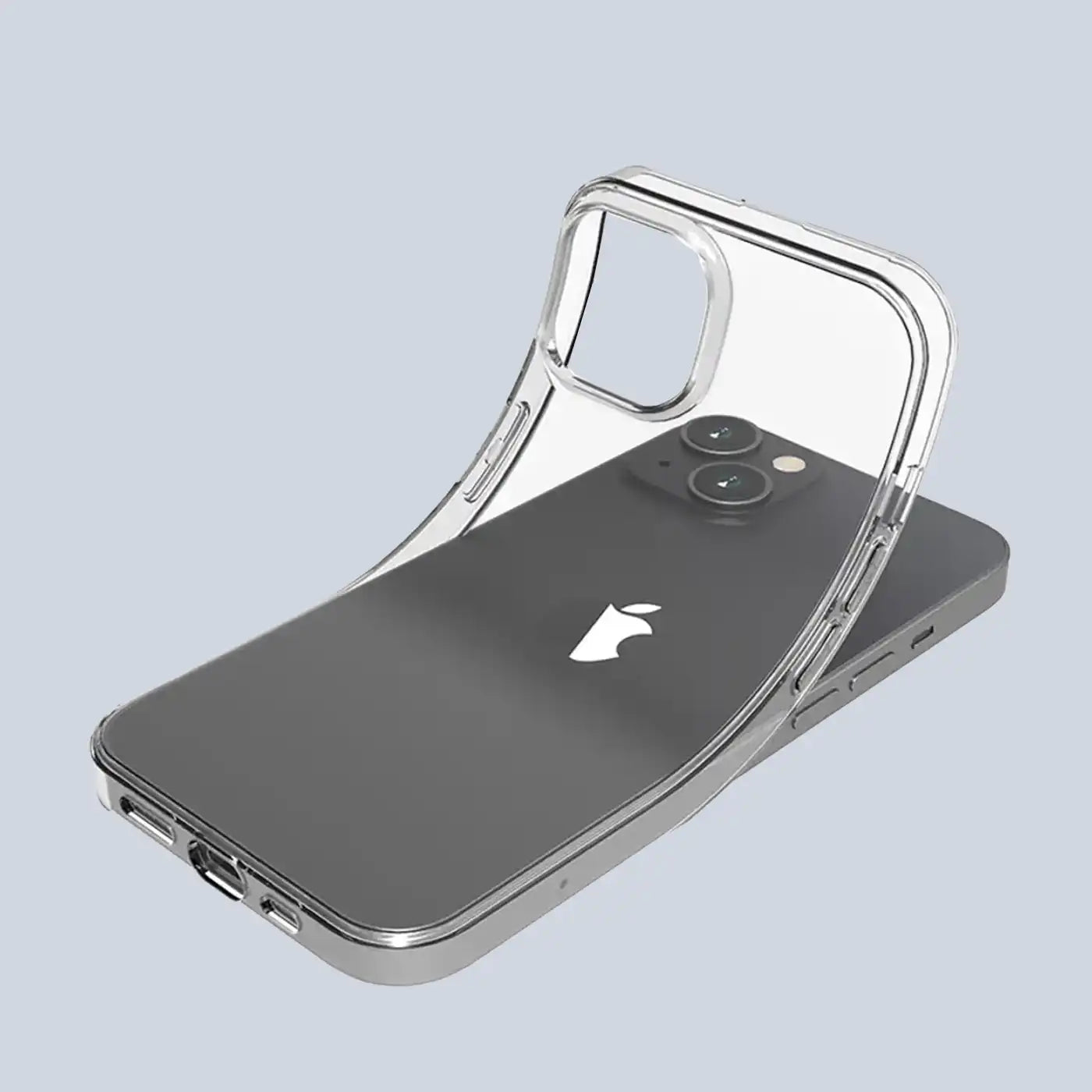حافظة ⁦Puro 0.3 Nude⁩ لهاتف ⁦iPhone 14 Plus -⁩ شفاف