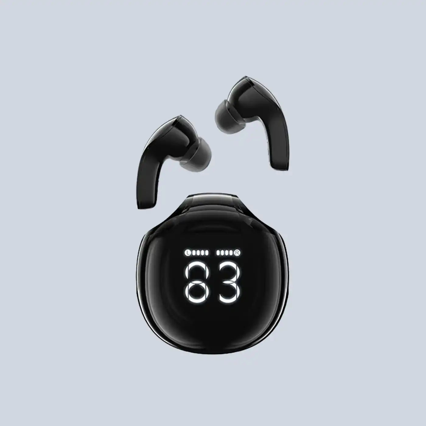 Acefast Headphones Earphones TWS T9, Bluetooth 5.3, IPX4 (Obsidian Black)